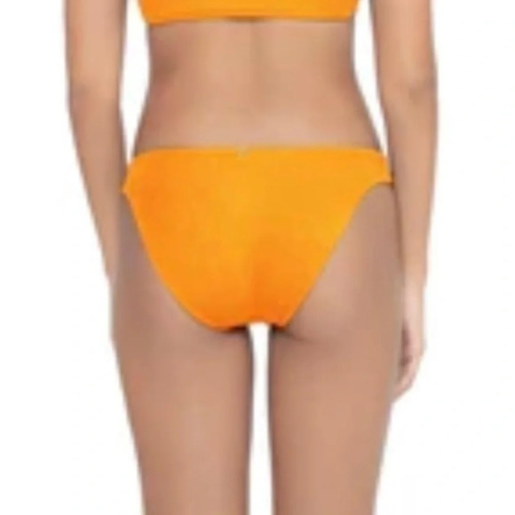 LAST ONE! New Pilyq PQ Swim Papaya Reef Full Bikini Bottom - Picture 1 of 5